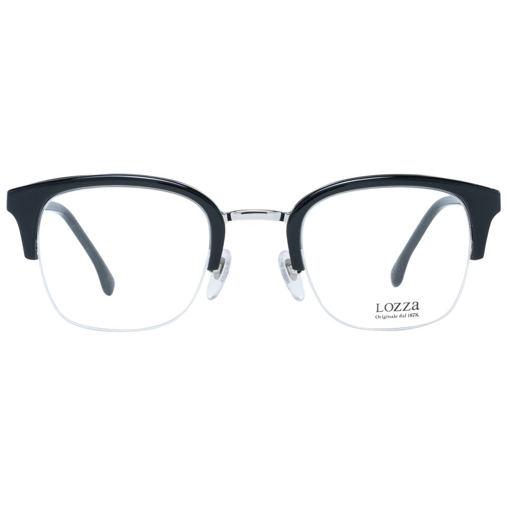 Lozza Black Metal & Plastic Glasses  (Frames)
