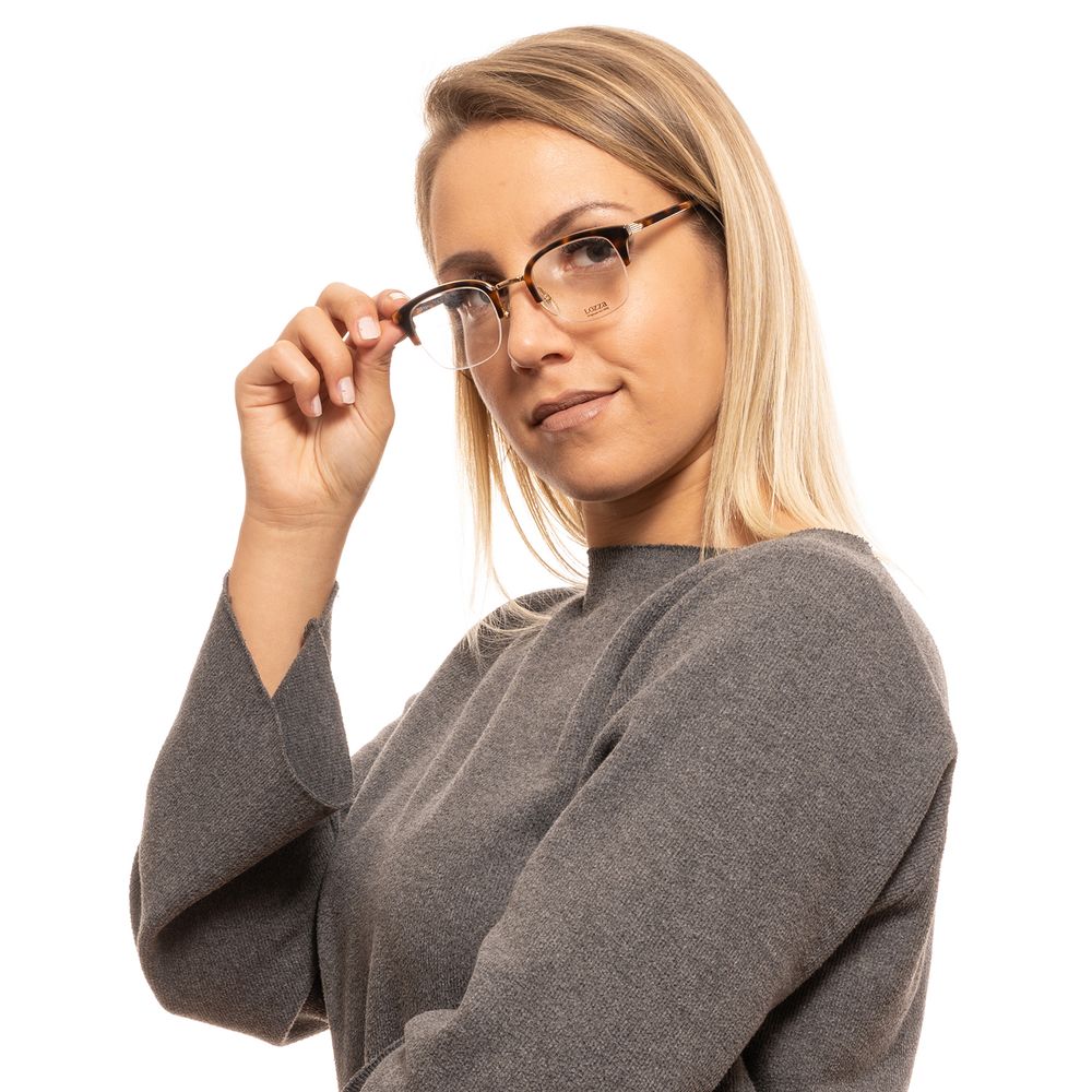 Lozza Brown Metal & Plastic Glasses  (Frames)