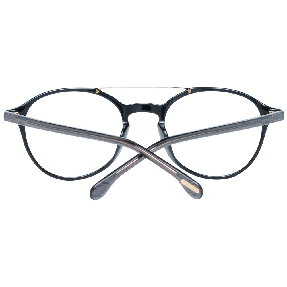 Lozza Black Metal & Plastic Glasses  (Frames)