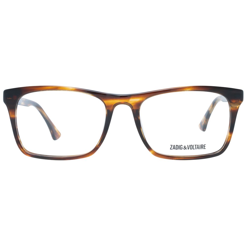 Zadig & Voltaire Brown Plastic Glasses Men's (Frames)