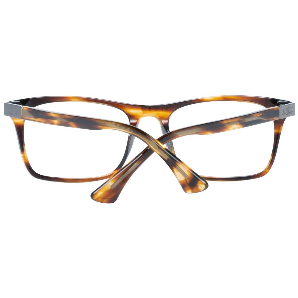 Zadig & Voltaire Brown Plastic Glasses Men's (Frames)