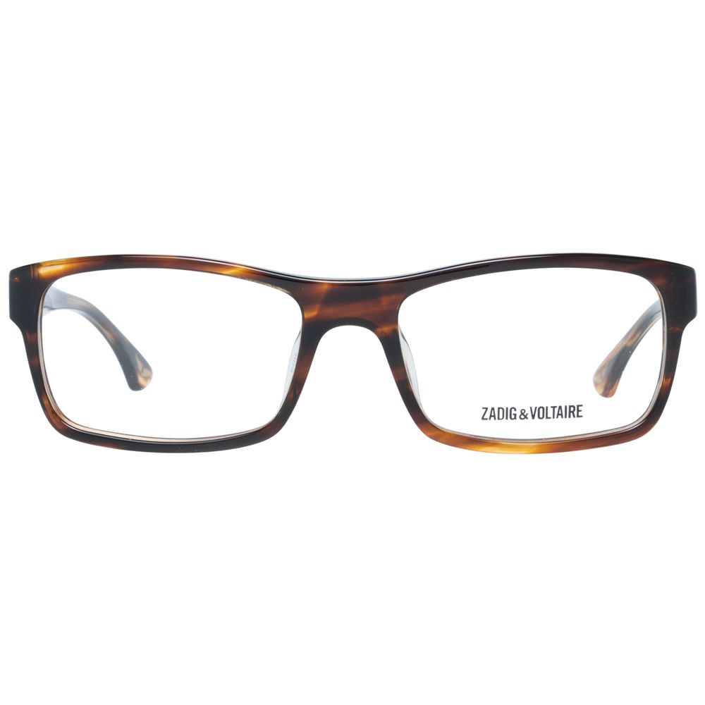 Zadig & Voltaire Brown Plastic Glasses Men's (Frames)