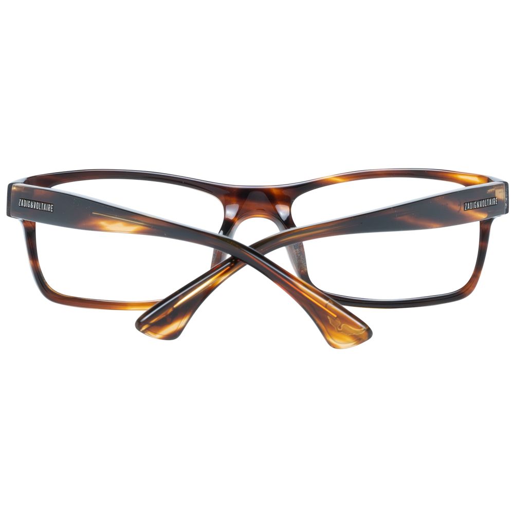 Zadig & Voltaire Brown Plastic Glasses Men's (Frames)
