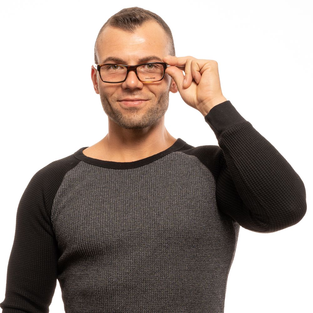 Zadig & Voltaire Brown Plastic Glasses Men's (Frames)
