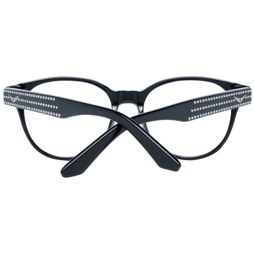 Zadig & Voltaire Black Plastic Glasses Women's (Frames)