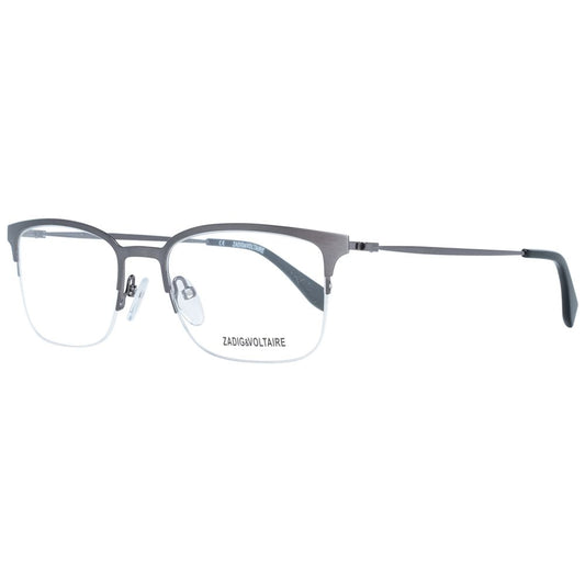Zadig & Voltaire Gray Metal Glasses Men's (Frames)