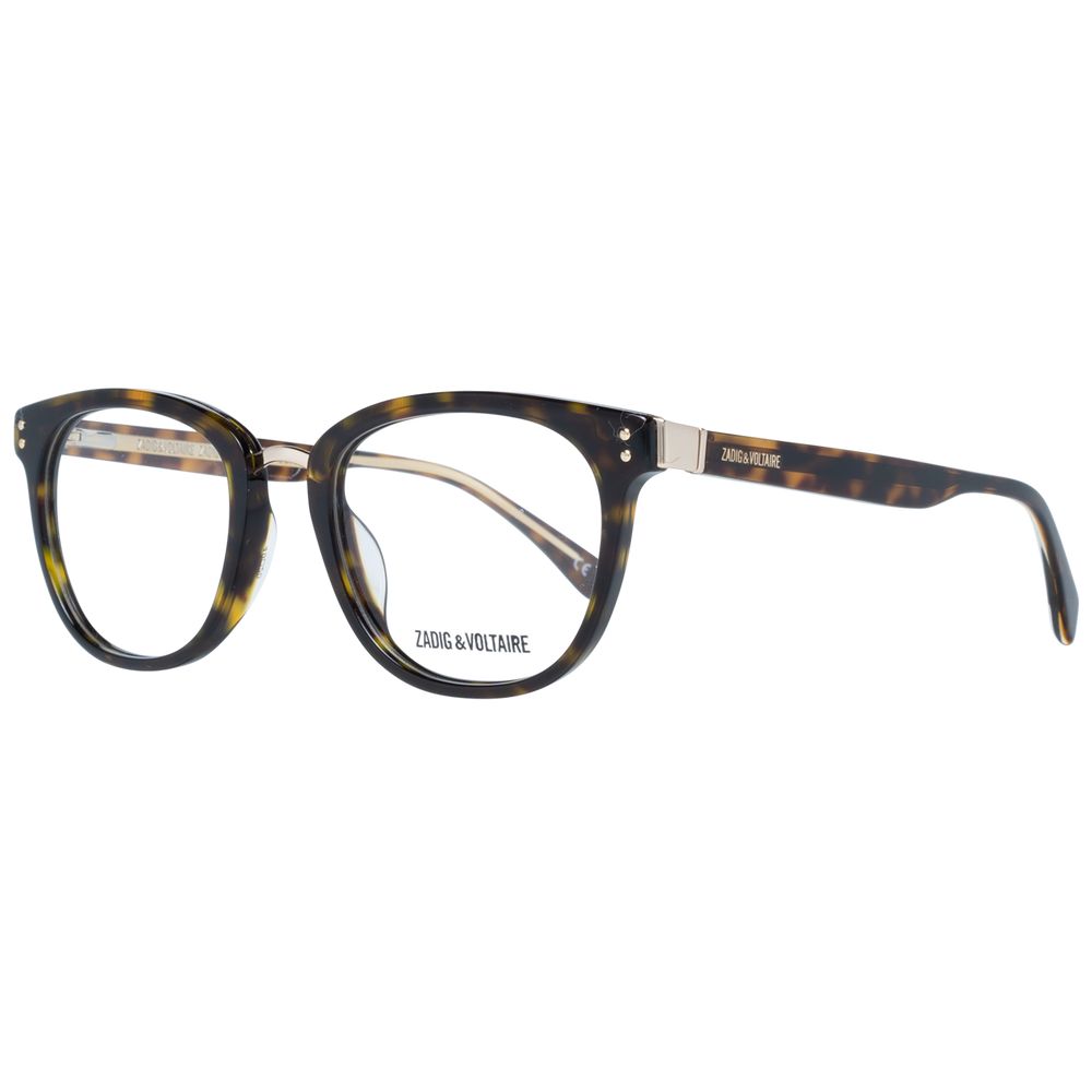 Zadig & Voltaire Brown Plastic Glasses Women's (Frames)