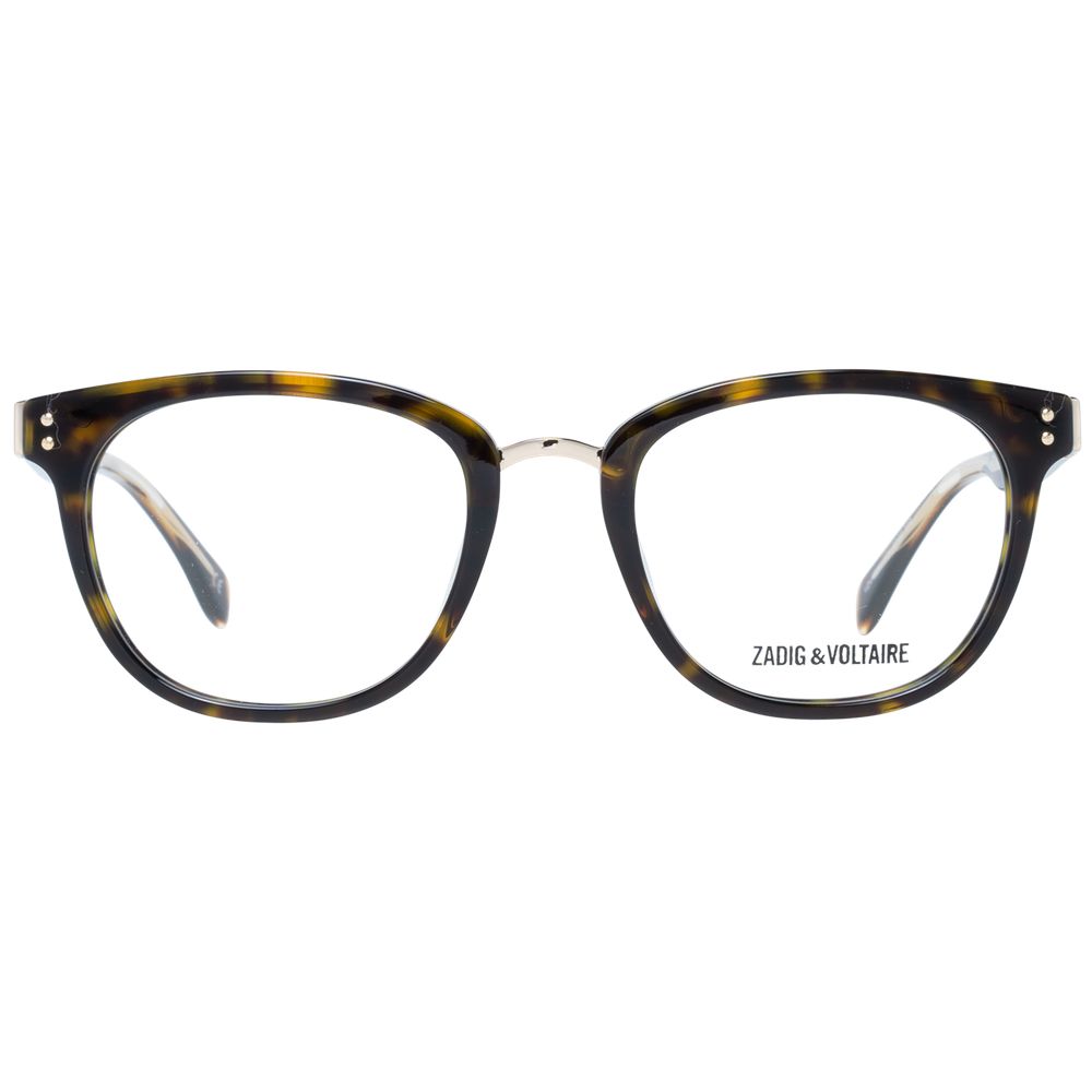 Zadig & Voltaire Brown Plastic Glasses Women's (Frames)