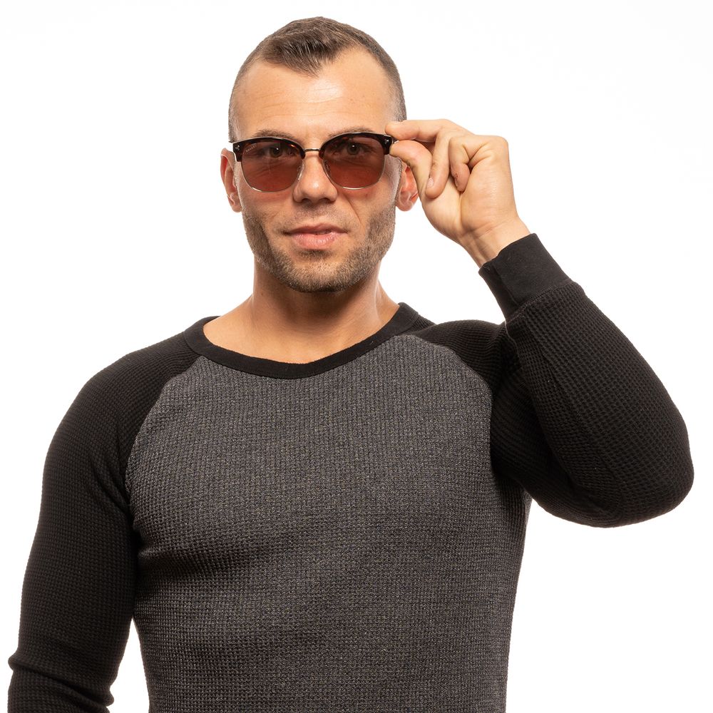 Bally Brown Metal & Plastic  Sunglasses