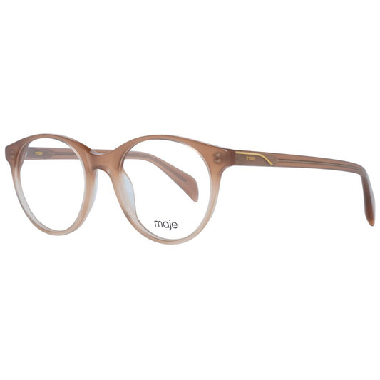 Maje Beige Acetate Glasses Women's (Frames)
