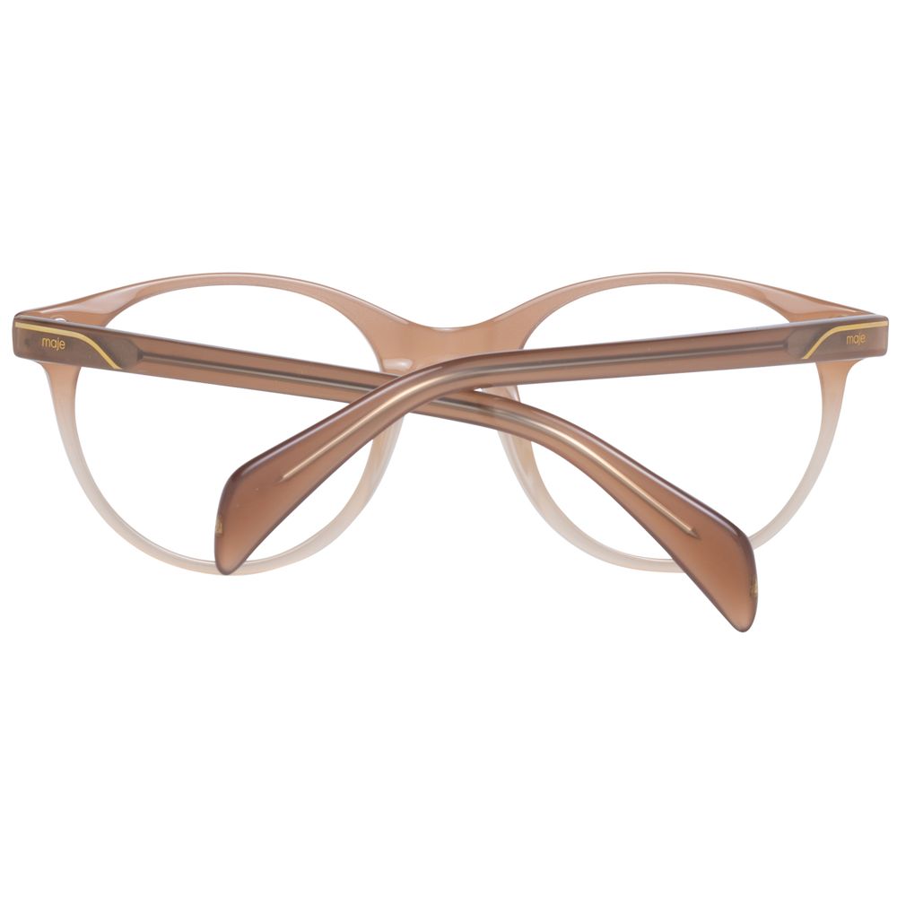 Maje Beige Acetate Glasses Women's (Frames)