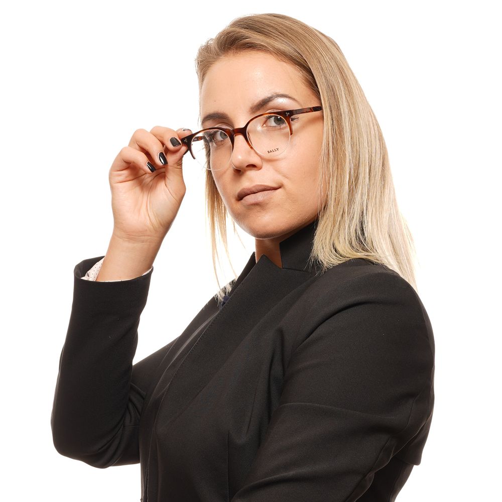 Bally Brown Plastic Glasses  (Frames)