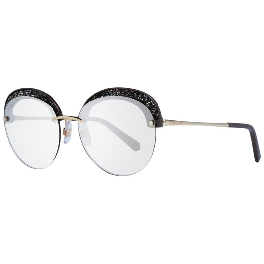 Swarovski Gold Metal & Plastic Women's Sunglasses