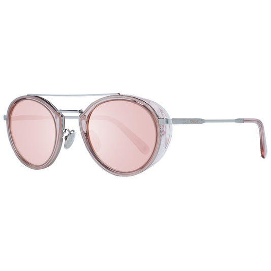 Omega Pink Metal Men's Sunglasses