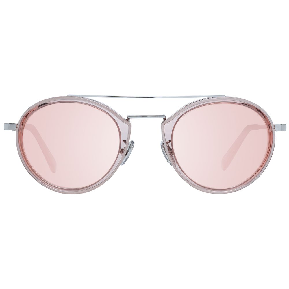 Omega Pink Metal Men's Sunglasses