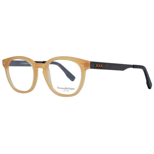 Ermenegildo Zegna Orange Metal & Plastic Glasses Men's (Frames)