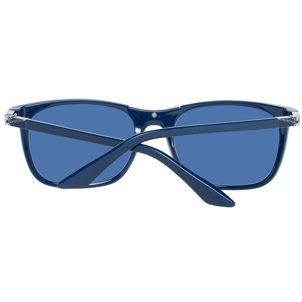Longines Black Plastic Men's Sunglasses