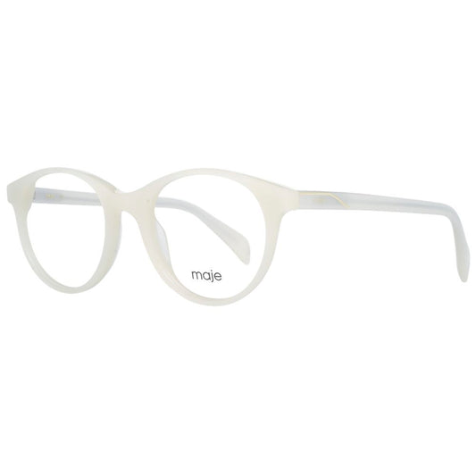 Maje White Acetate Glasses Women's (Frames)