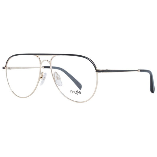 Maje Gold Stainless Steel Glasses Women's (Frames)