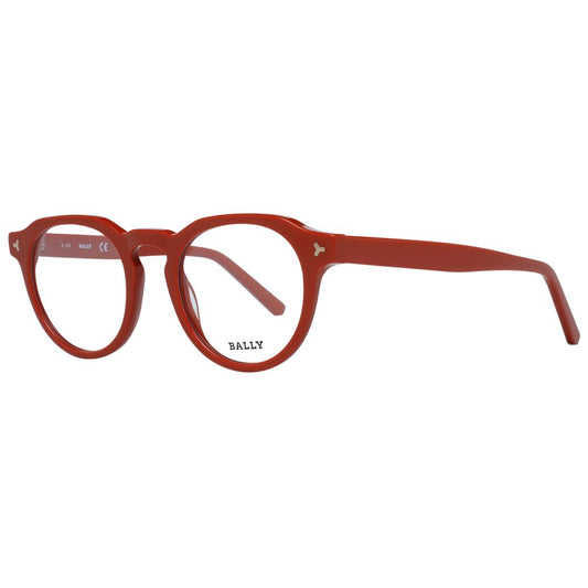 Bally Orange Acetate Glasses Men's (Frames)