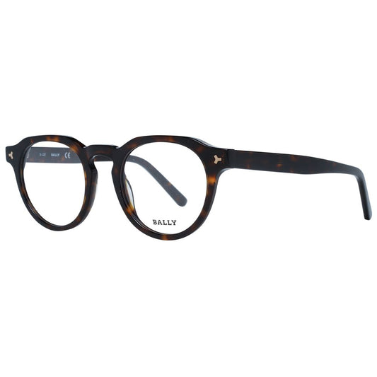 Bally Brown Acetate Glasses Men's (Frames)