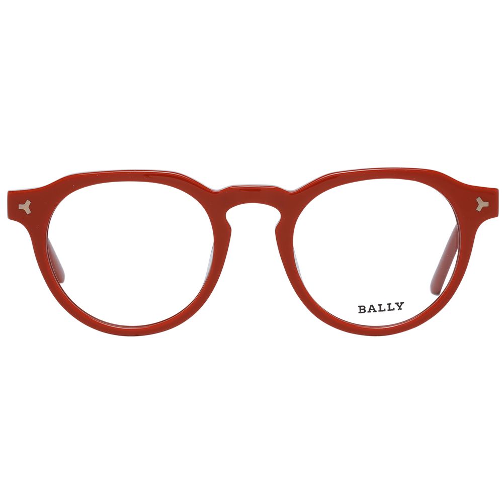 Bally Orange Acetate Glasses Men's (Frames)