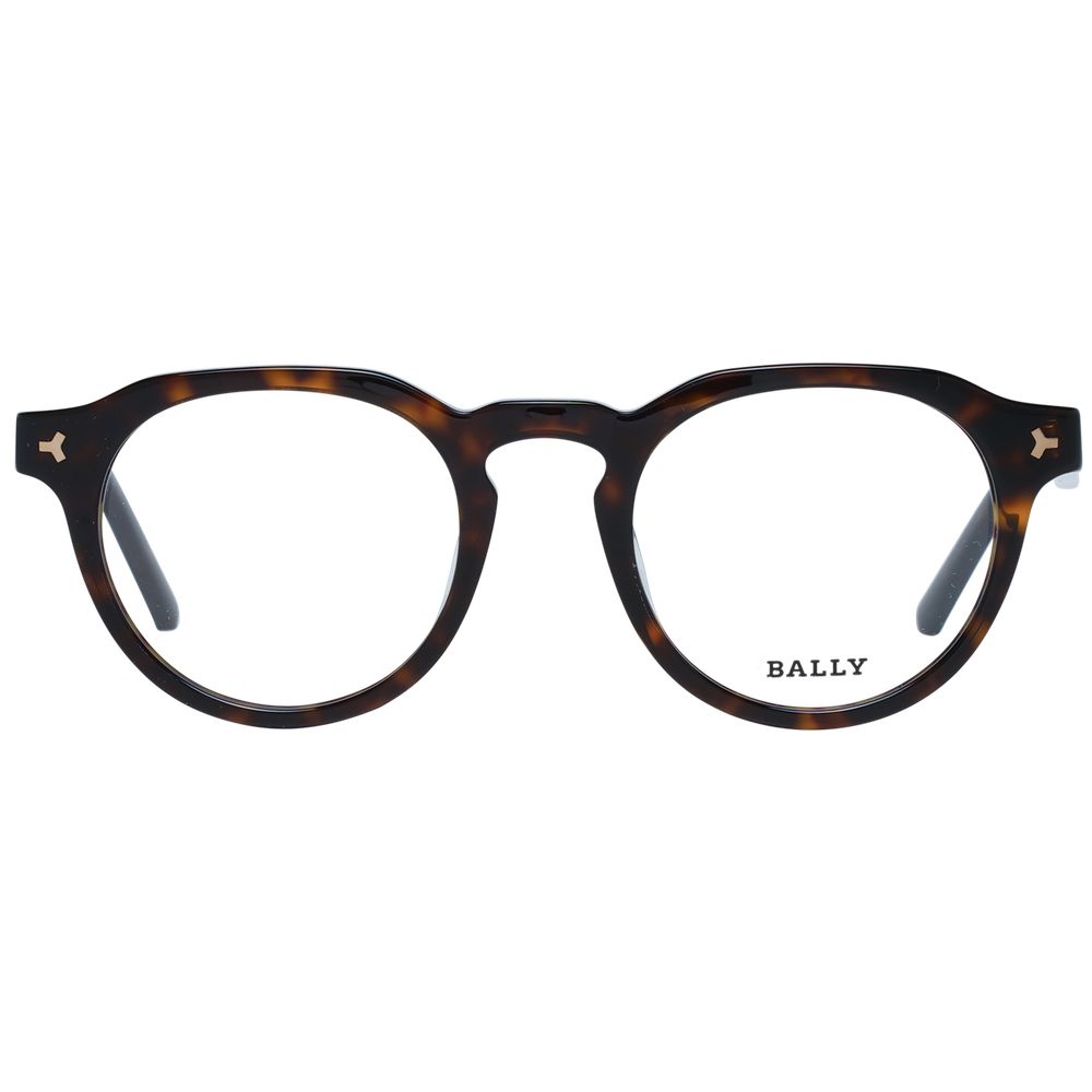 Bally Brown Acetate Glasses Men's (Frames)