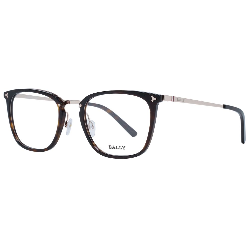 Bally Brown Acetate & Metal Glasses Men's (Frames)