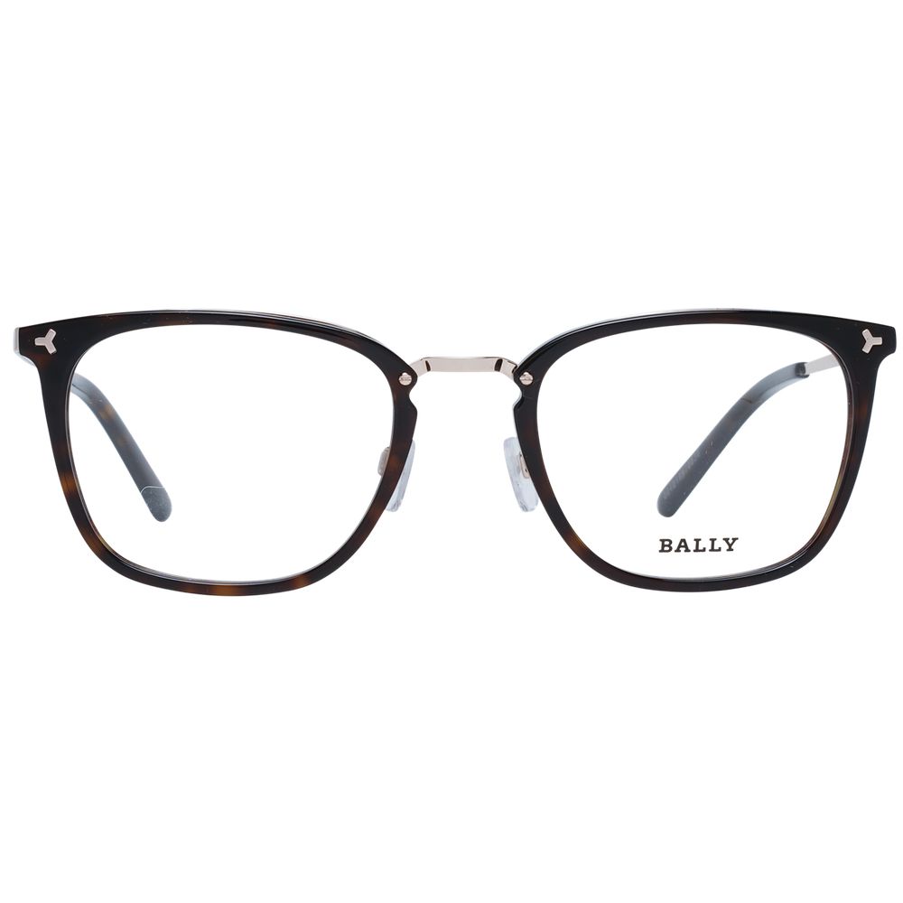 Bally Brown Acetate & Metal Glasses Men's (Frames)