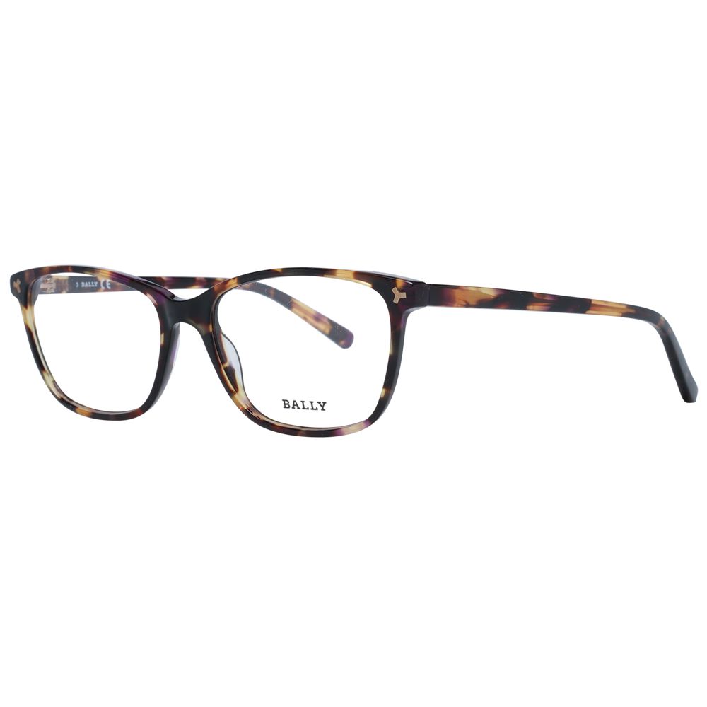 Bally Brown Acetate Glasses Women's (Frames)