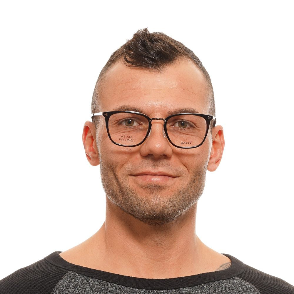 Bally Brown Acetate & Metal Glasses Men's (Frames)
