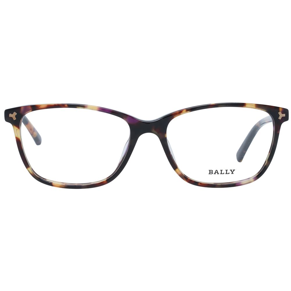 Bally Brown Acetate Glasses Women's (Frames)