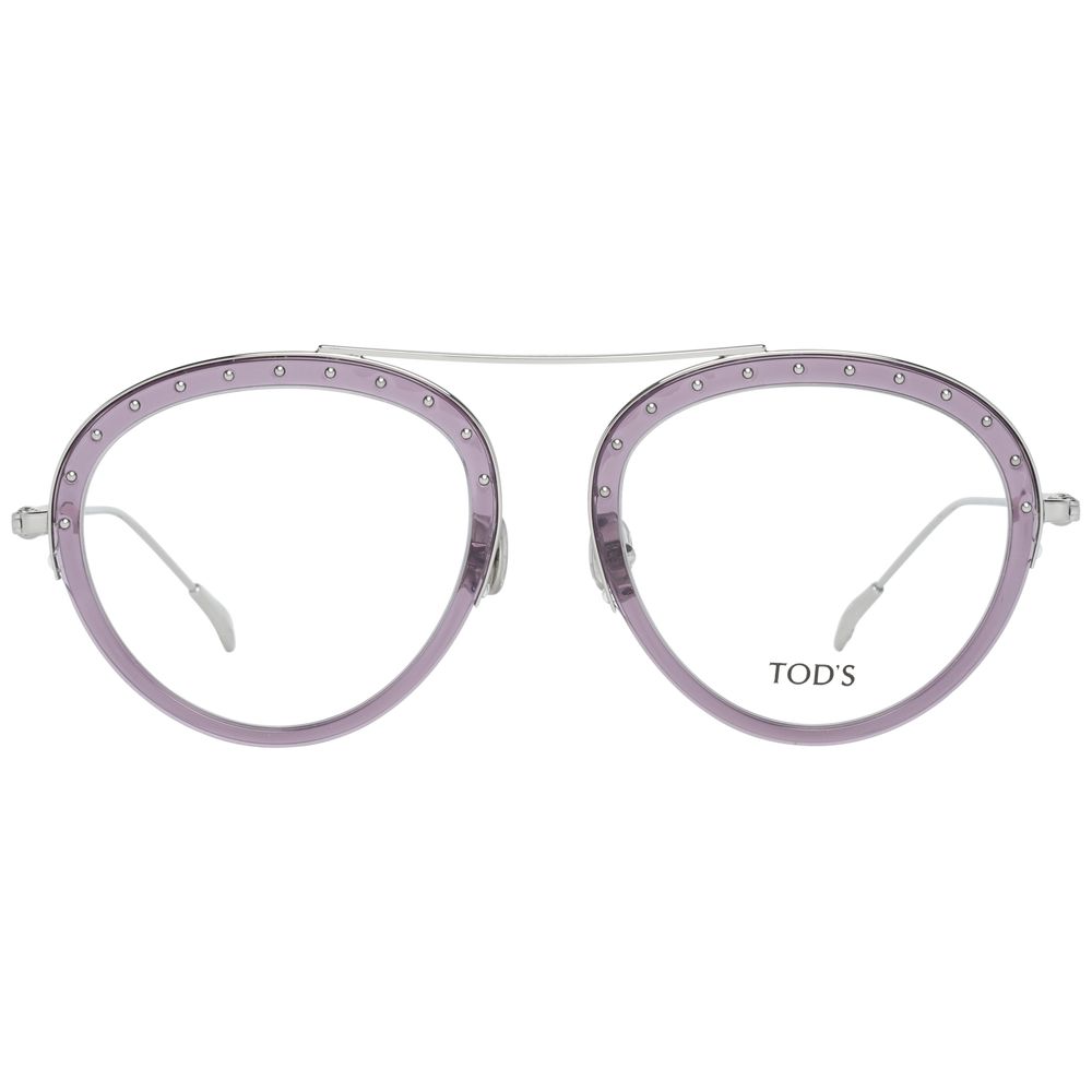 Tod's Multicolor Metal & Leather Glasses Women's (Frames)