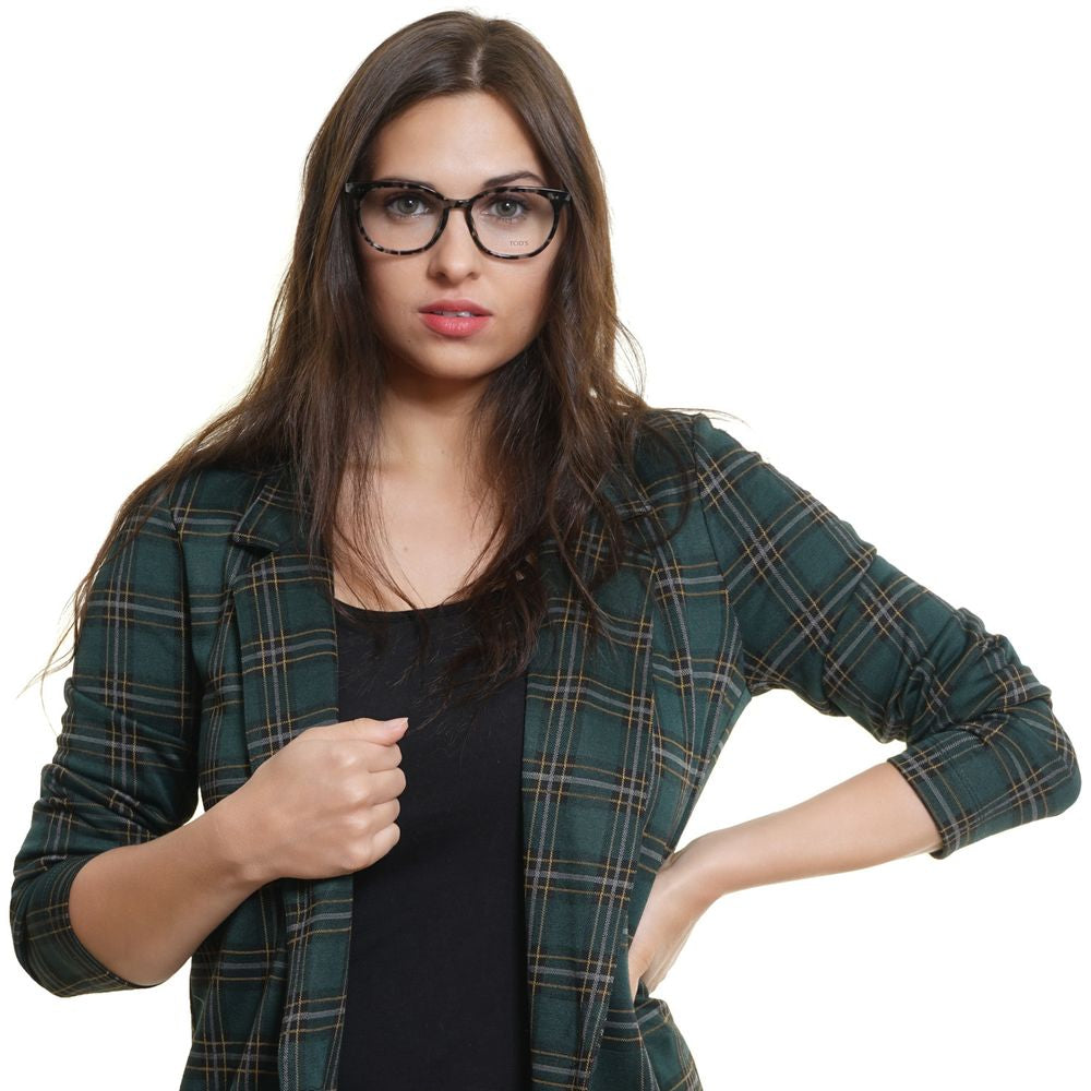 Tod's Black Metal & Plastic Glasses Women's (Frames)