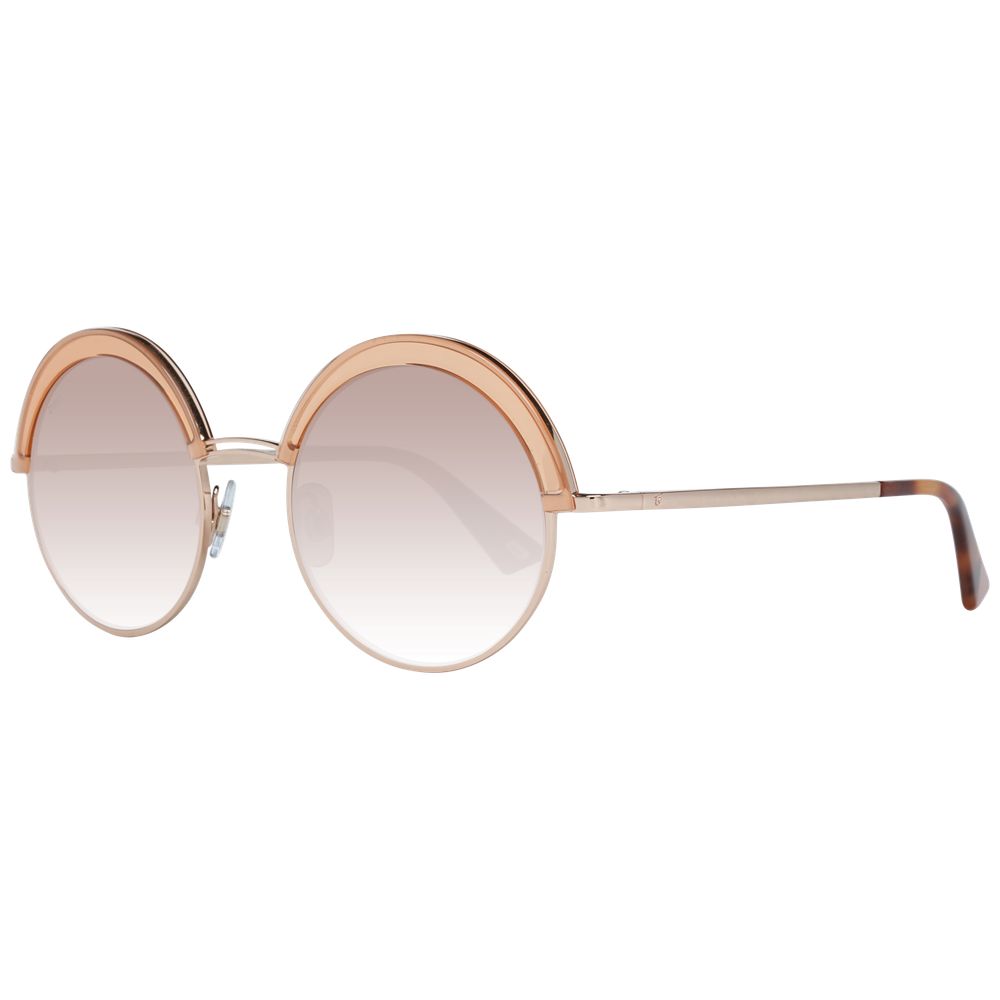 Web Rose Gold Metal & Plastic Women's Sunglasses
