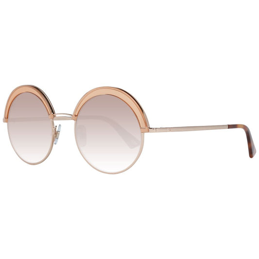 Web Rose Gold Metal & Plastic Women's Sunglasses