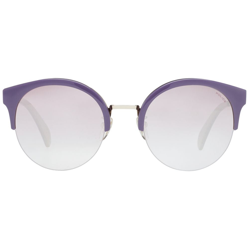 Police Gold Metal & Plastic Women's Sunglasses