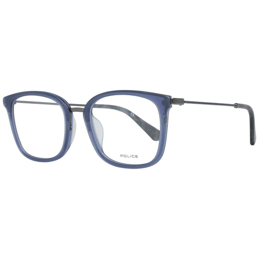 Police Blue Metal & Plastic Glasses Men's (Frames)