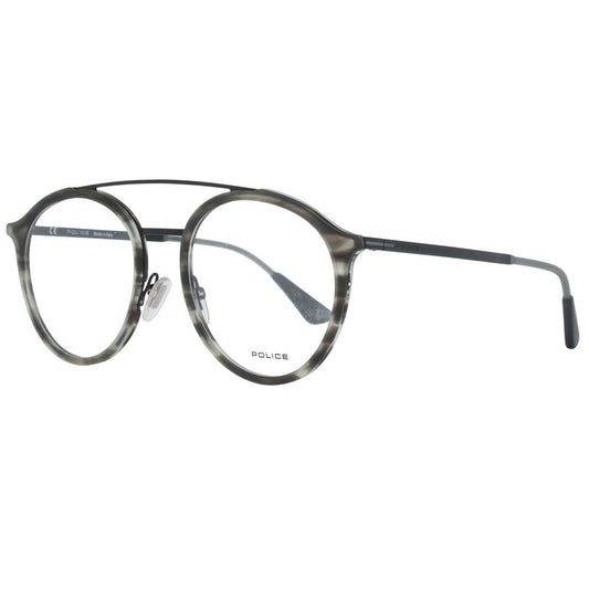 Police Gray Metal & Plastic Glasses Men's (Frames)