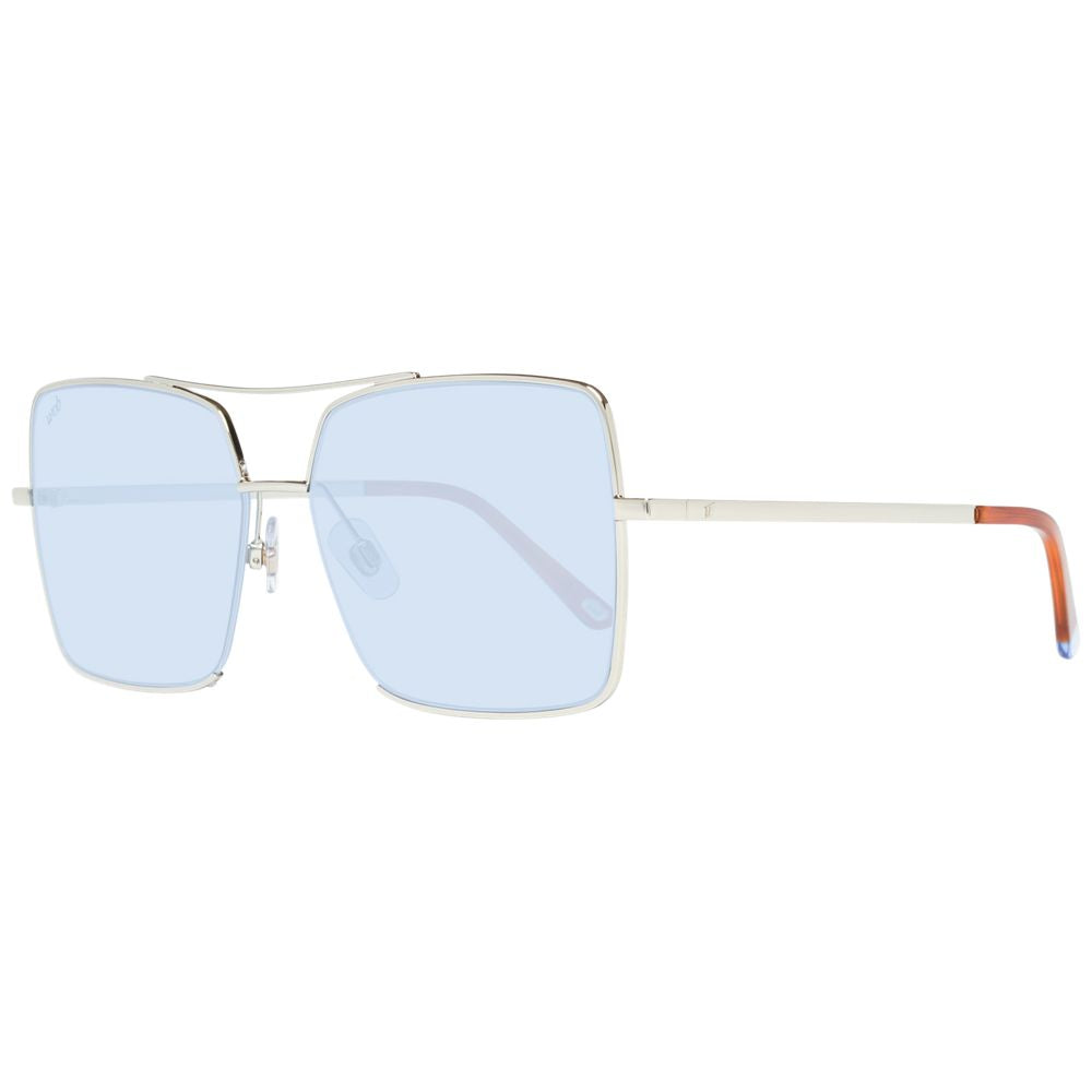 Web Gold Metal Women's Sunglasses