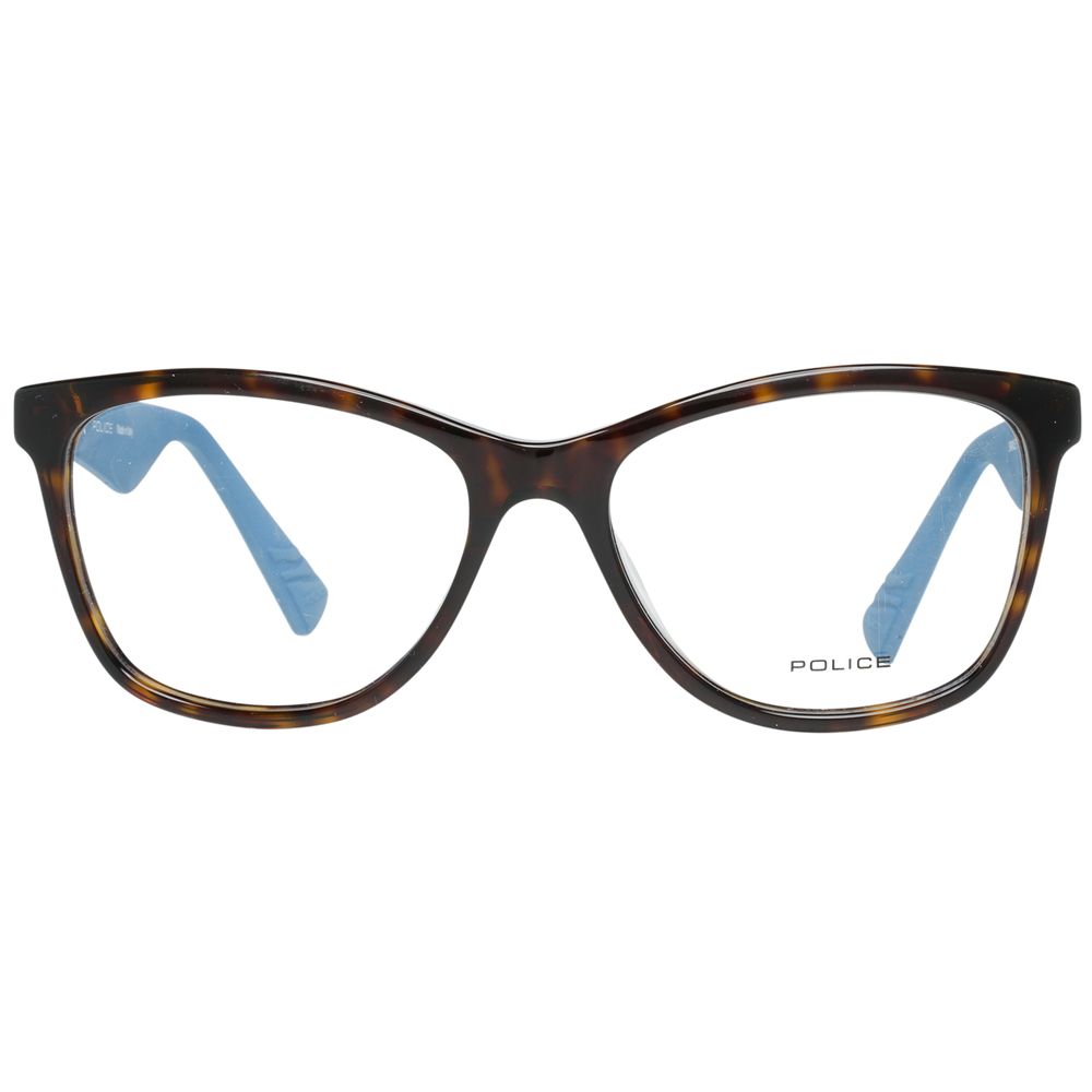 Police Brown Plastic Glasses Women's (Frames)