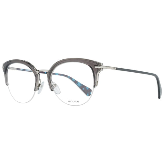 Police Gray Metal & Plastic Glasses Women's (Frames)