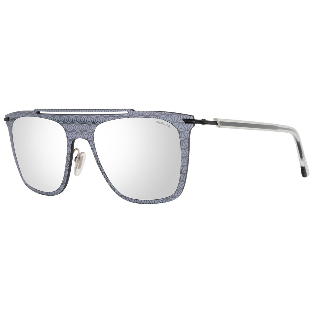 Police Gray Plastic Men's Sunglasses