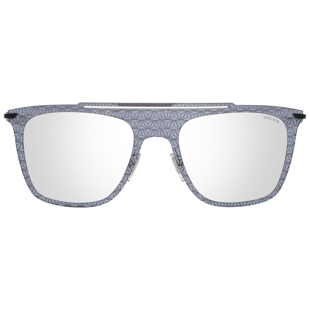 Police Gray Plastic Men's Sunglasses