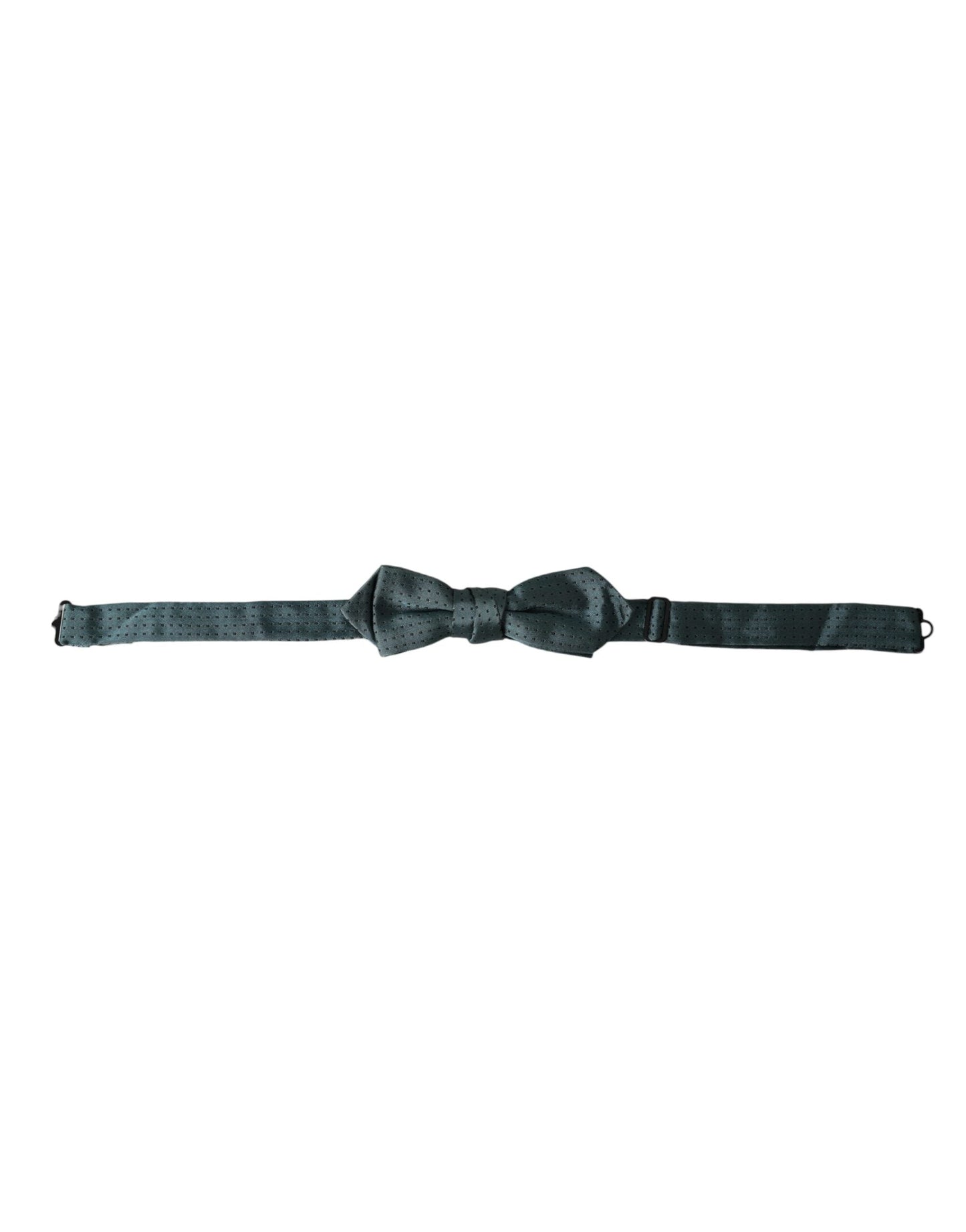 Dolce & Gabbana Green Silk Fantasy Adjustable Neck Men Papillon Bow Men's Tie