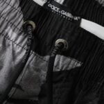 Dolce & Gabbana Multicolor Camouflage DG Logo Beachwear Shorts Men's Swimwear