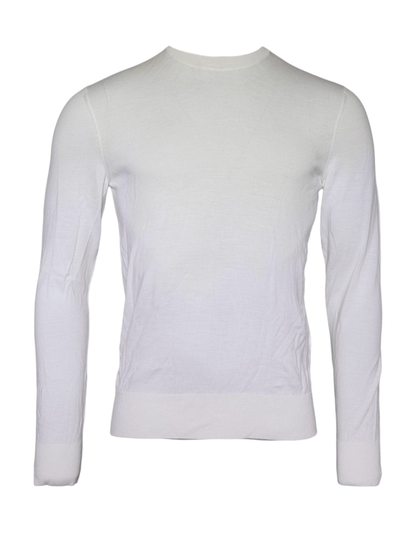 Dolce & Gabbana Off White Wool Turtle Neck Pullover Men's Sweater (Pre-Owned)