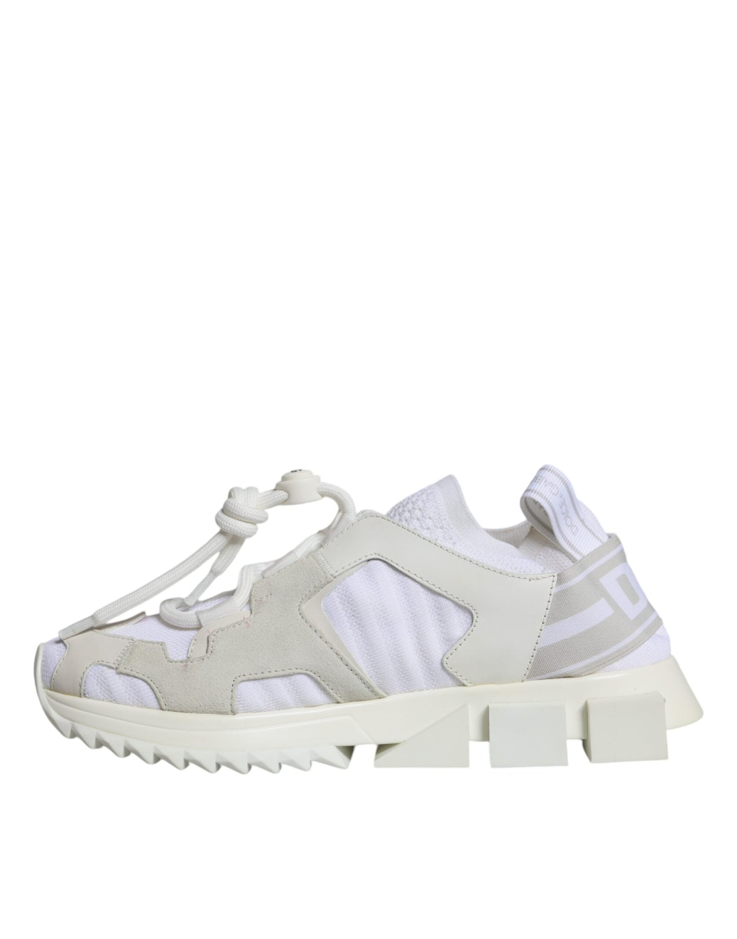 Dolce & Gabbana White Mesh Sorrento Trekking Sneakers Women's Shoes (Pre-Owned)