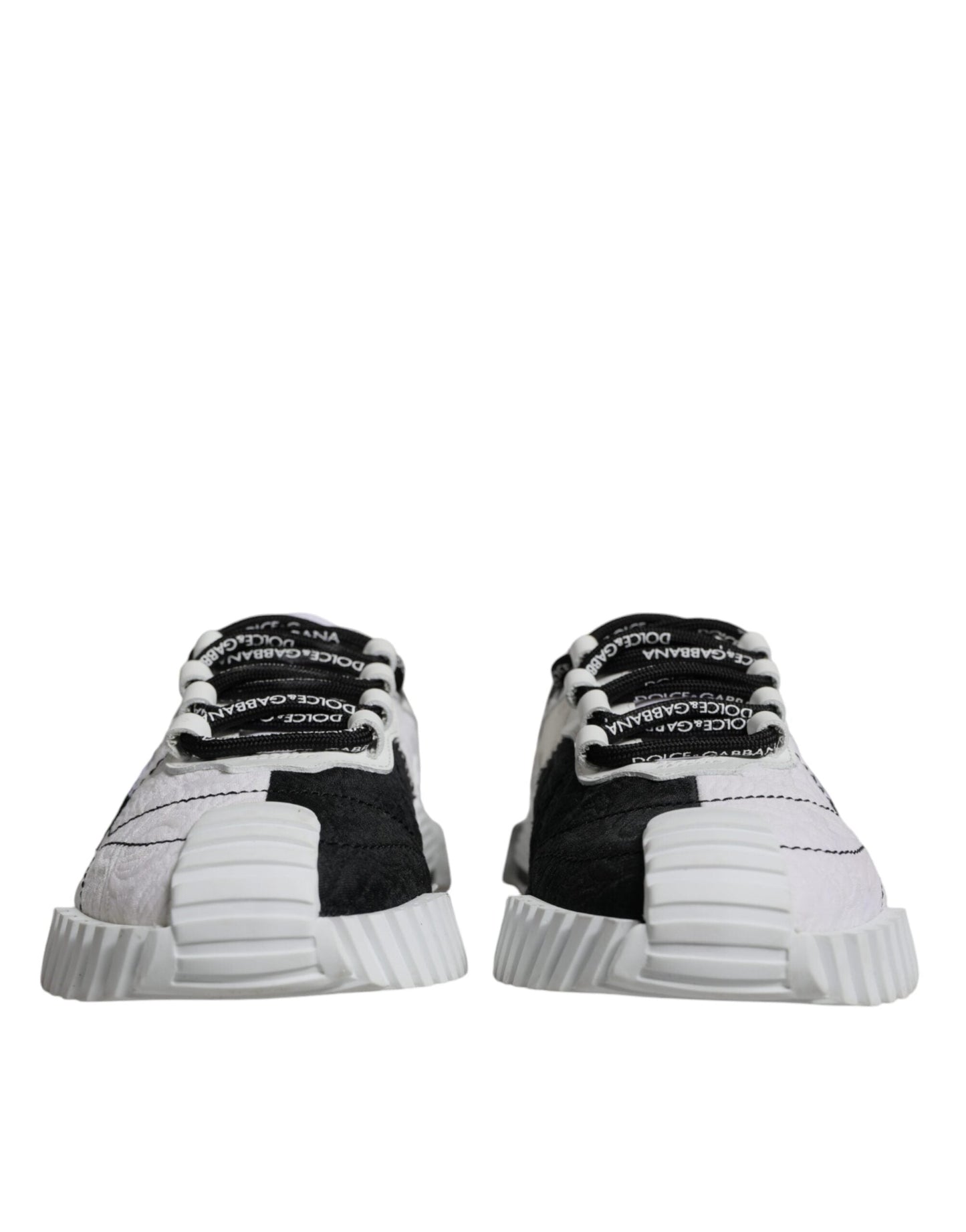 Dolce & Gabbana White Black Low Top NS1 Sneakers Women's Shoes (Pre-Owned)