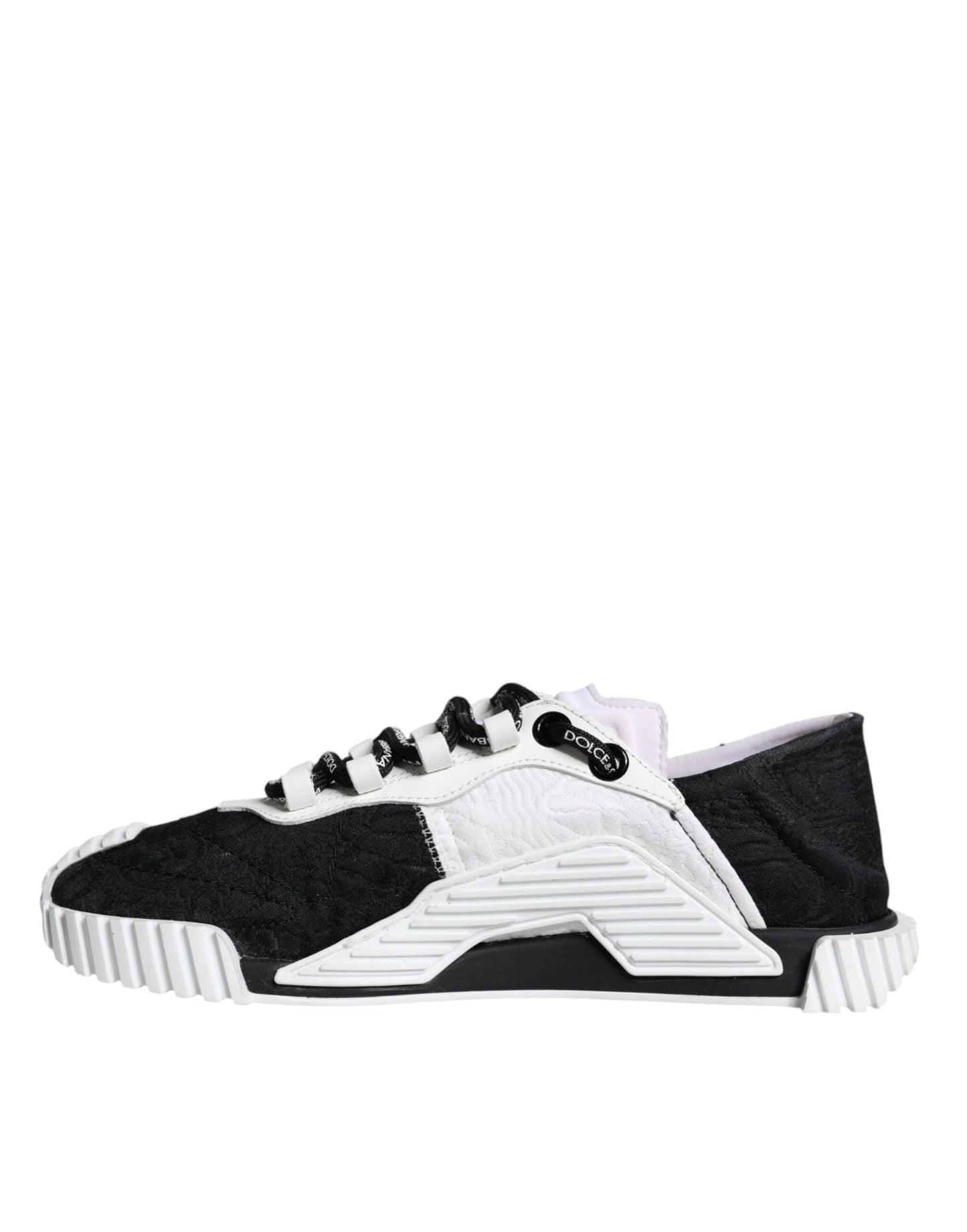 Dolce & Gabbana White Black Low Top NS1 Sneakers Women's Shoes (Pre-Owned)